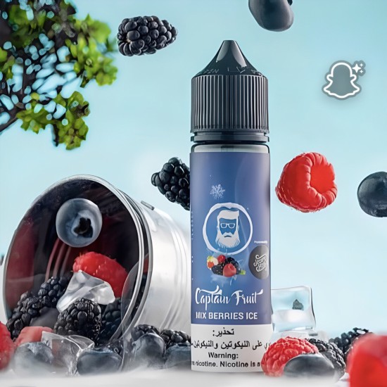 Captain Mix Berries Ice 60 ML Captain Mix Berries Ice 60 ML