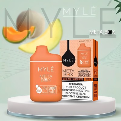 Myle meta box disposable 5000 Puffs Melon Honeydew