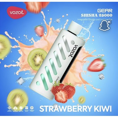 شيشة فوزول جير 25000 بف فراولة كيوي شيشة فوزول جير 25000 بف فراولة كيوي