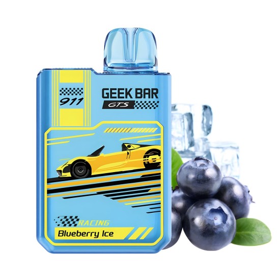 سحبة جيك بار GTS 911 الجاهزة 18000 بف توت ازرق ايس سحبة جيك بار GTS 911 الجاهزة 18000 بف توت ازرق ايس