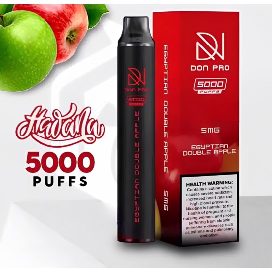 Hawana Don Pro Disposable 3500 Puffs Double Apple