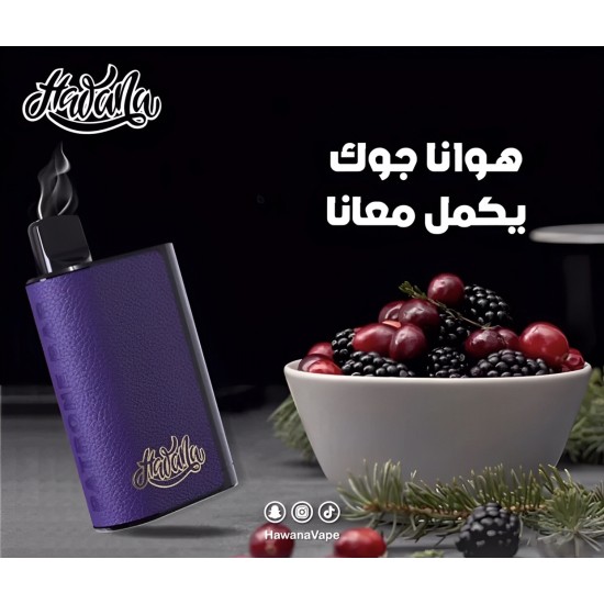 Hawana Patrone Bar Disposable 6500 Puffs Grape Raspberry