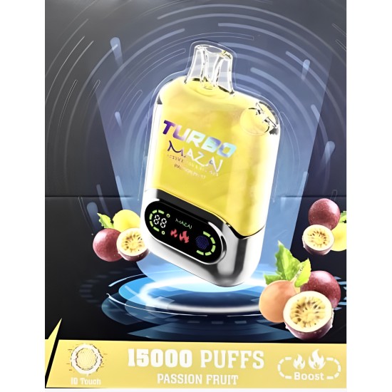 Mazaj Turbo 15000 puffs Passion Fruit