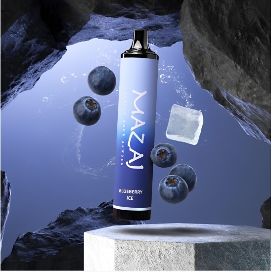 Mazaj Demon 5000 Puffs Blueberry Ice