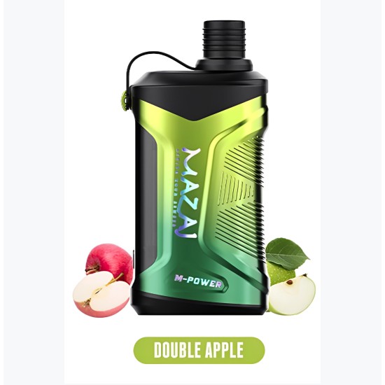 Mazaj M-Power 20000 Puffs Double Apple