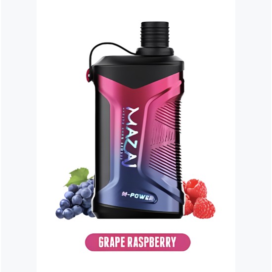 Mazaj M-Power 20000 Puffs Grape Raspberry