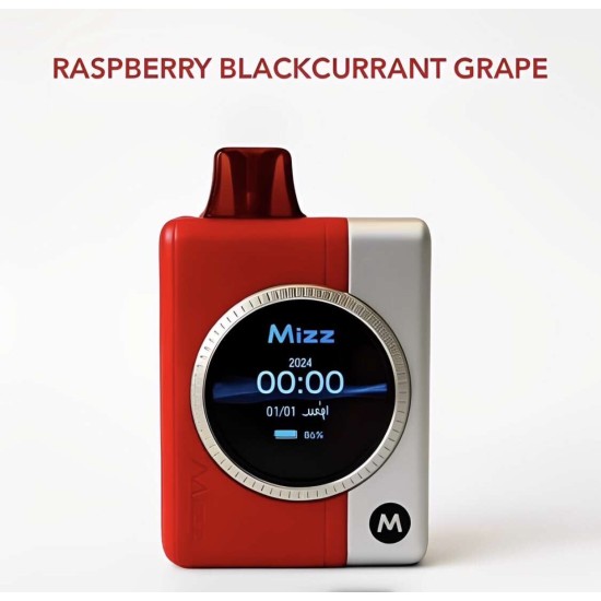 Mazaj Mizz M1 18000 Puffs Raspberry Blackcurrant Grape