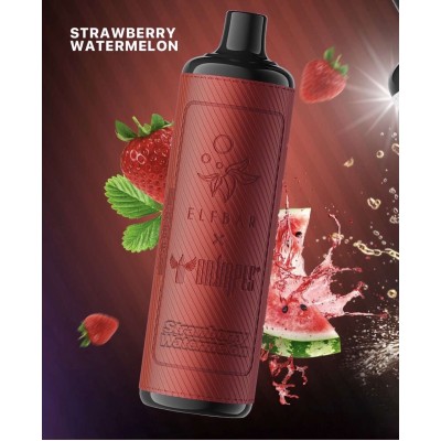 شيشة الف بار وبينك بانثر الجاهزة 16000 بف فراولة بطيخ