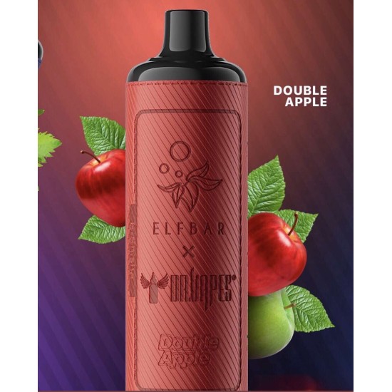 شيشة الف بار وبينك بانثر الجاهزة 16000 بف تفاحتين