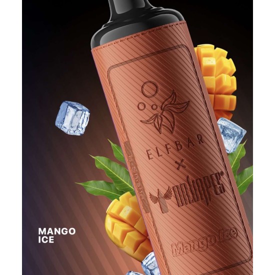 ELF Bar & Pink Panther Disposable 16000 Puffs Mango Ice