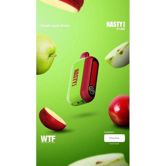 سحبة ناستي D14KI الجاهزه 14000 بف تفاحتين