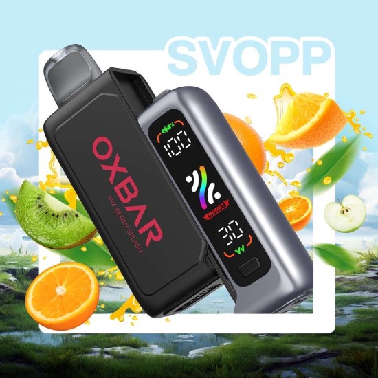 Oxbar Svopp 20000 Puffs Mix Berry Splash Oxbar Svopp 20000 Puffs Mix Berry Splash