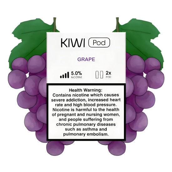 KIWI Prefilled Pod Grape KIWI Prefilled Pod Grape