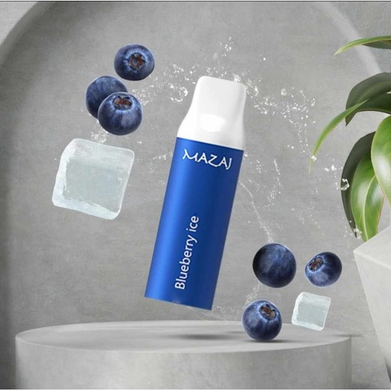 Mazaj Reload 5000 Puffs Blueberry Ice
