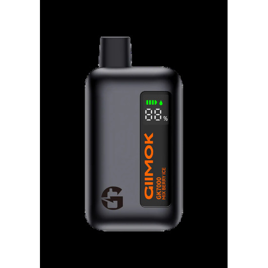 El fbar Giimok GK03 disposable 6000 puffs Blue razz ice El fbar Giimok GK03 disposable 6000 puffs Blue razz ice