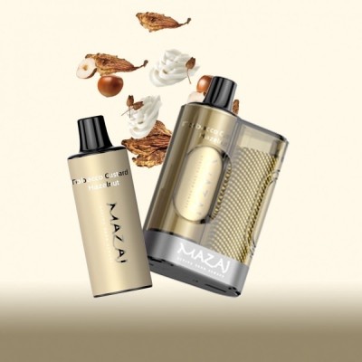 سحبة مزاج بوكس الجاهزة 6000 بف توباكو كاسترد البندق 