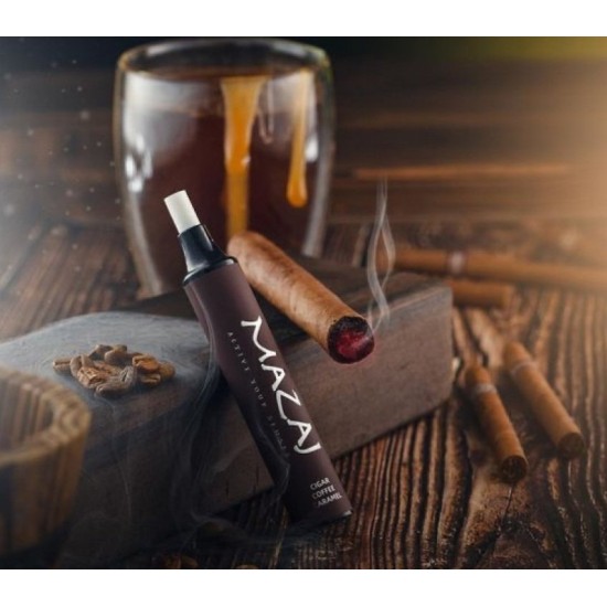 سحبة مزاج بيور الجاهزه 2500 بف سيجار قهوة الكراميل 