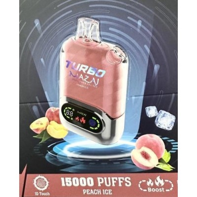 سحبة مزاج تيربو الجاهزة 15000 بف خوخ ايس 