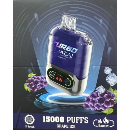 Mazaj Turbo 15000 puffs Grape Ice