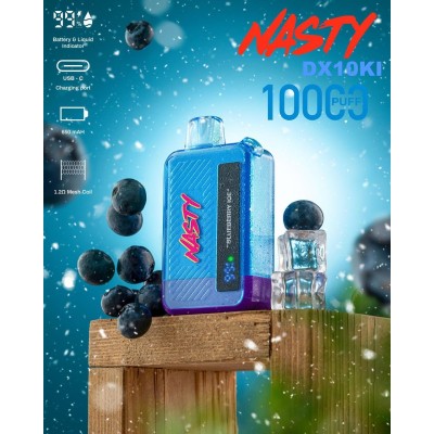 سحبة ناستي بار الجاهزة 10000 بف توت أزرق ايس