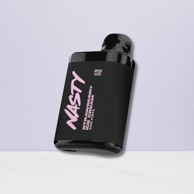 سحبة ناستي فيكس جو 3000 بف آيسكريم فراولة 