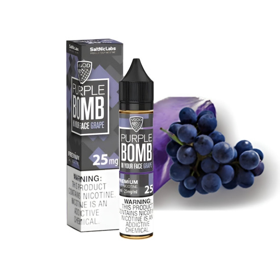 Vgod Bomb Grape 30 Ml Vgod Bomb Grape 30 Ml