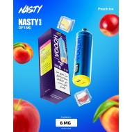 شيشة ناستي هوكا الجاهزه 15000 بف خوخ ايس شيشة ناستي هوكا الجاهزه 15000 بف خوخ ايس