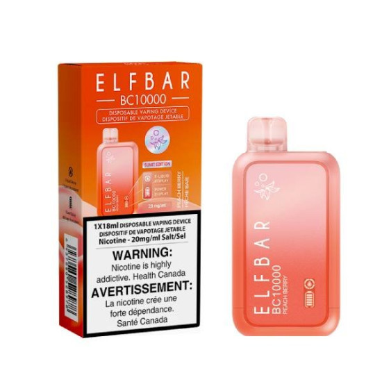 Elf bar BC10000 disposable peach berry Elf bar BC10000 disposable peach berry