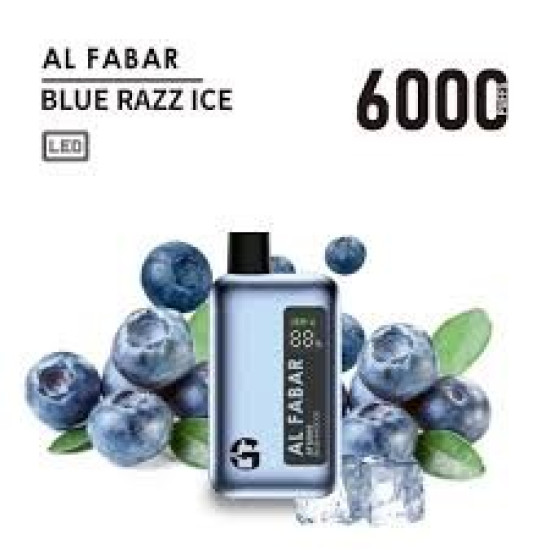 El fbar Giimok GK03 disposable 6000 puffs Blue razz ice El fbar Giimok GK03 disposable 6000 puffs Blue razz ice
