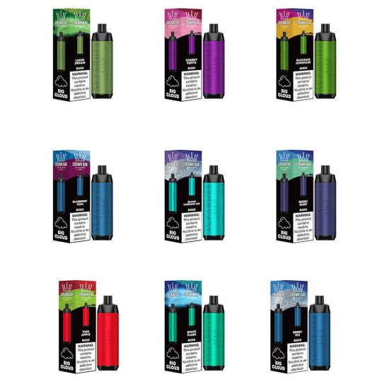 Alfakher Crown Bar 8000 puffs Berry Ice Alfakher Crown Bar 8000 puffs Berry Ice