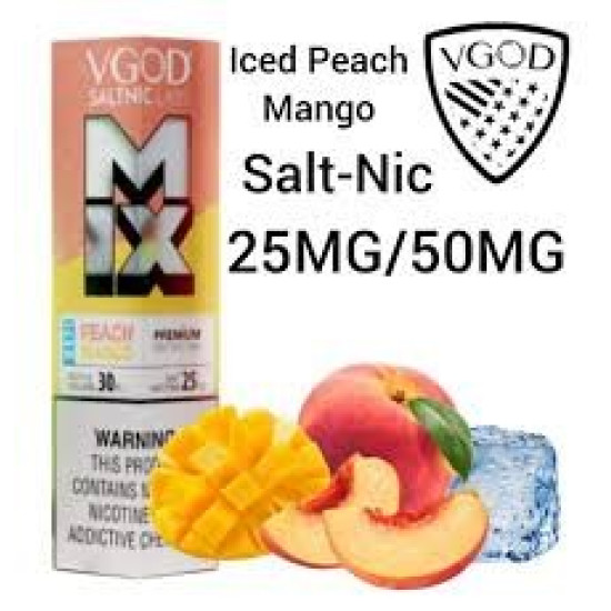 VGOD Peach Mango Ice 30 ml VGOD Peach Mango Ice 30 ml