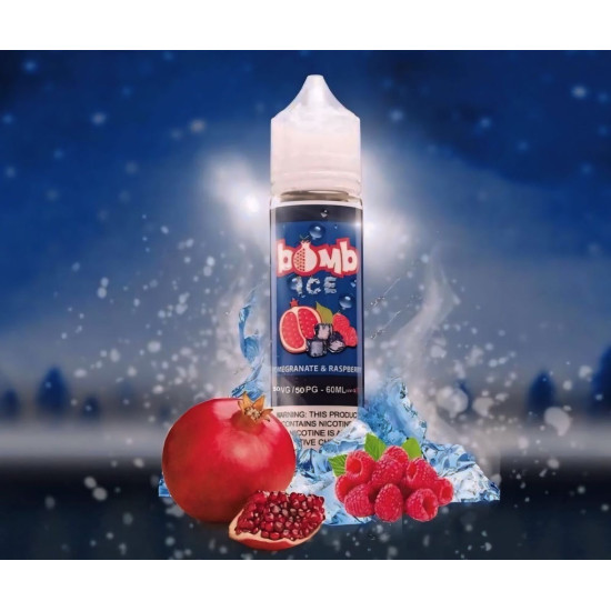 Bomb Pomegranate Raspberry Ice 60 ml Bomb Pomegranate Raspberry Ice 60 ml